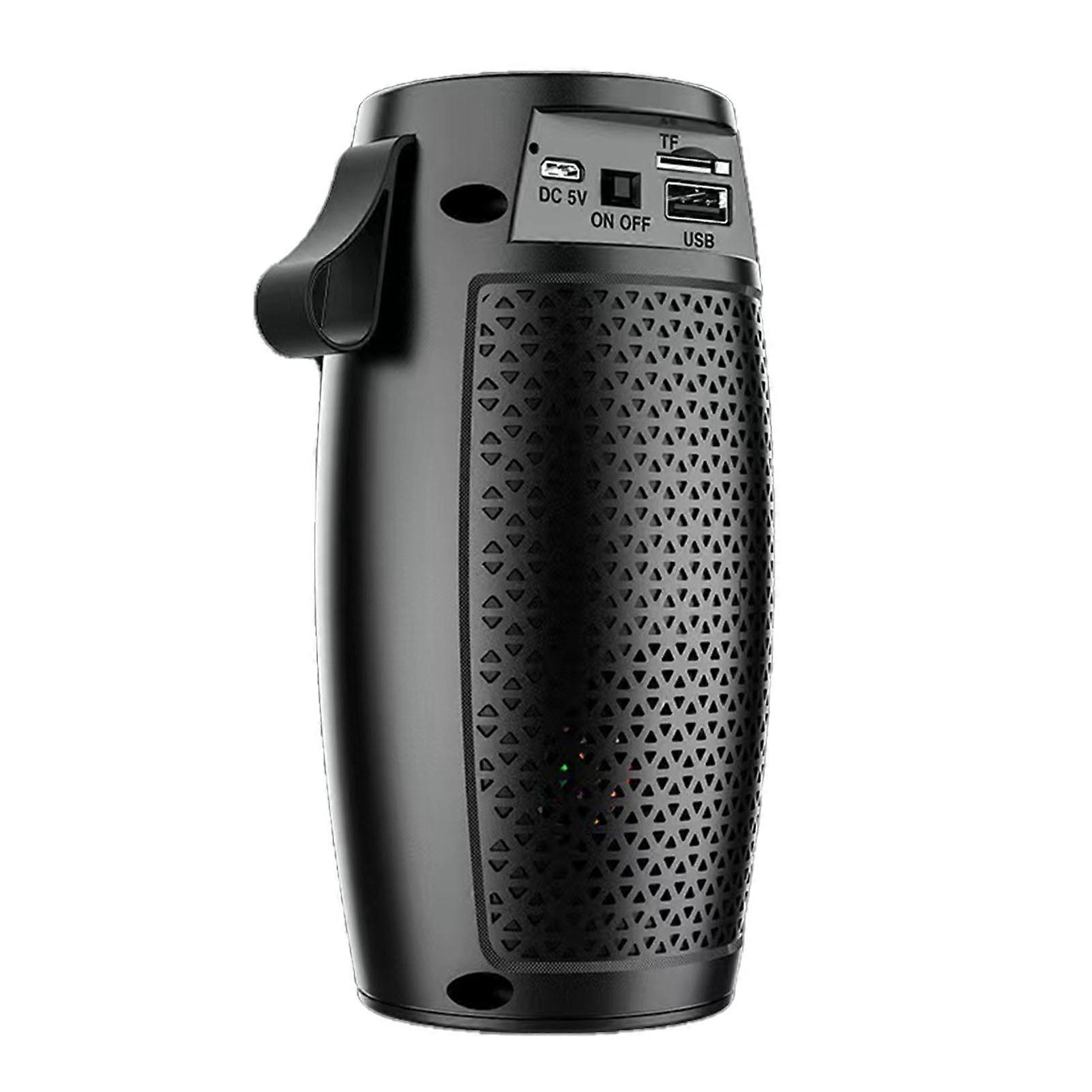 Bluetooth Speaker Stereo Support Memory Card Portable Small Wireless Speaker with Colorful Light for Home Outdoor