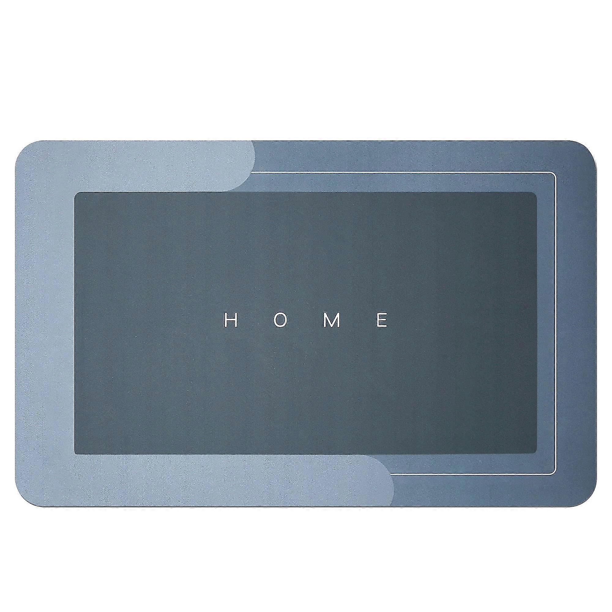 Super Absorbent Floor Mat Quick-Drying Non-Slip Nordic Style Diatom Mud Bath Mat For Bathroom Floor