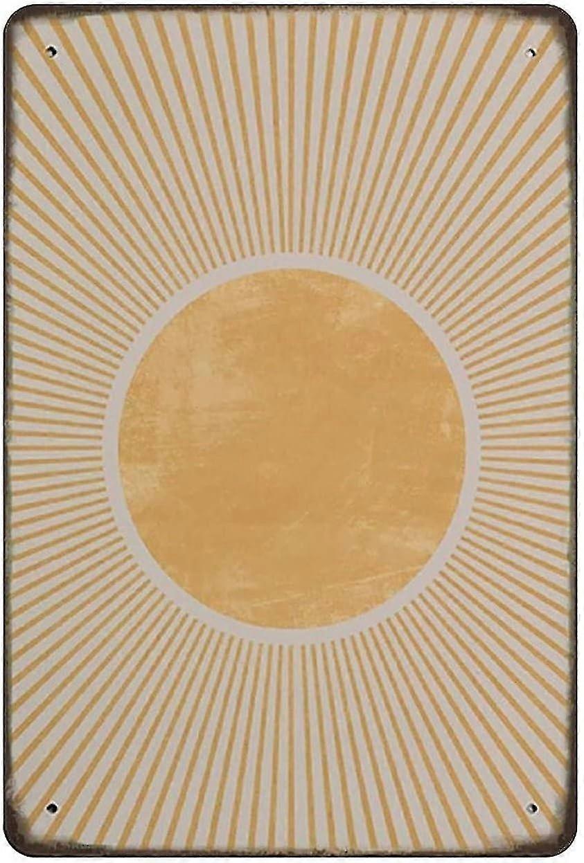 Placa de Metal para Mulher Daisy Decoration 8x12 Polegadas OU 12x16 Polegadas Modo 1692