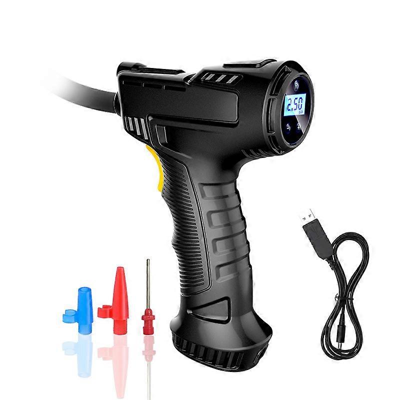 Automatic Cordless LCD Digital Car Tire Inflator Handheld Air Compressor Pump UK