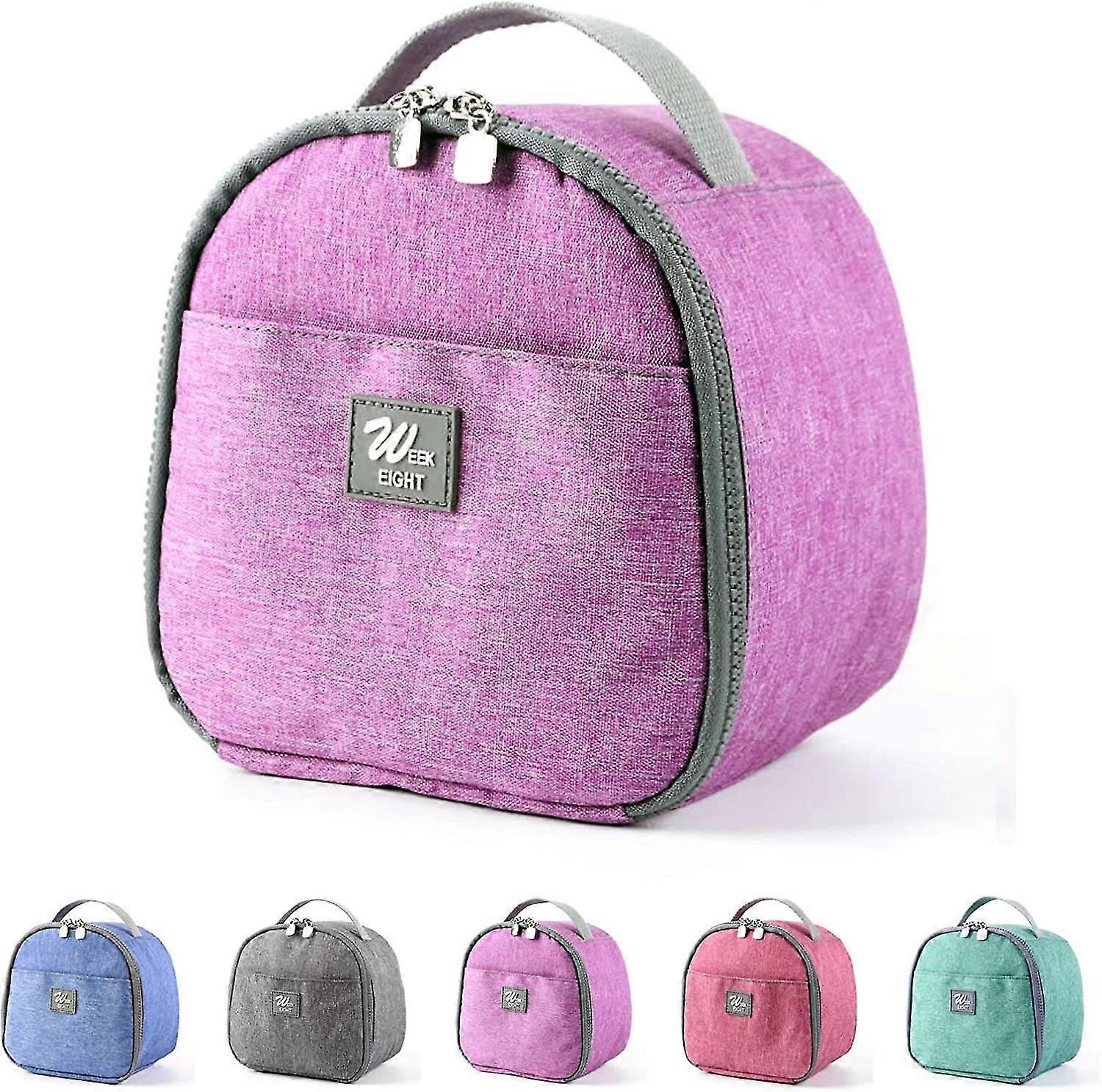 Small Lunch Bag Thermal ,purple
