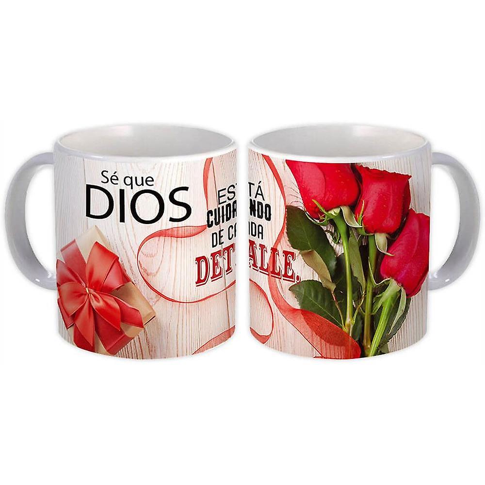 Hediye Kupa: Rosas Amor Dios İspanyolca