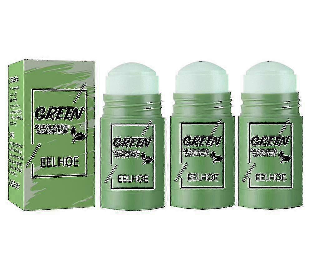 Mask Stick Green Tea Solid Mask Oil Control Cleansing Acne Moisturizing Smea