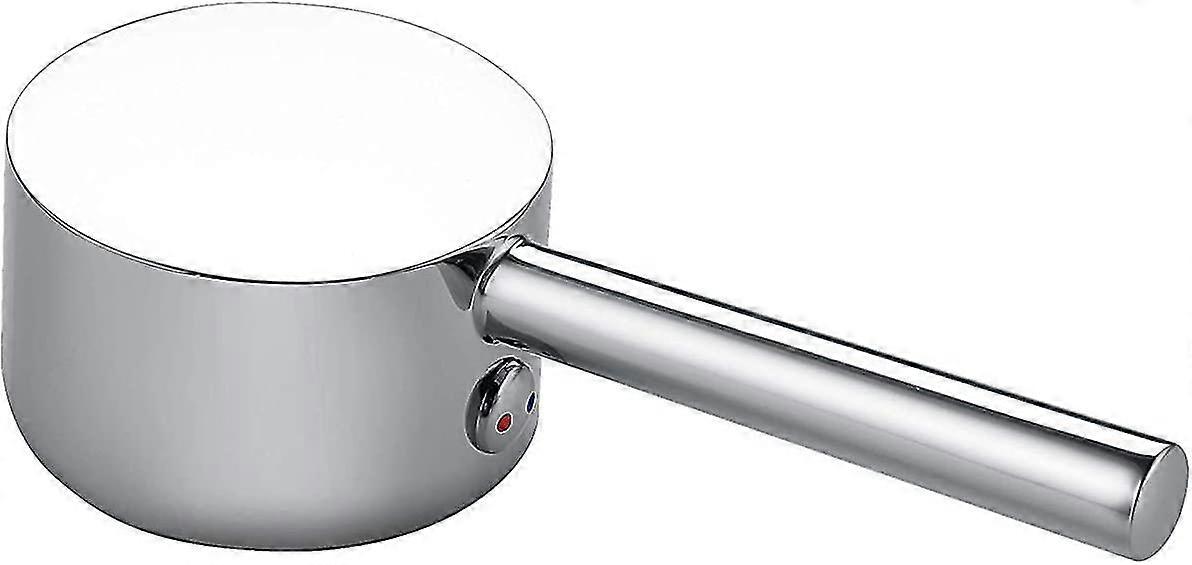 Faucet Handle Kit For Single Handle Faucet With 25mm/35mm/40mm Cartridge - Universal Replacement Metal Handle With Knob And Set Screws, Polished Chrom