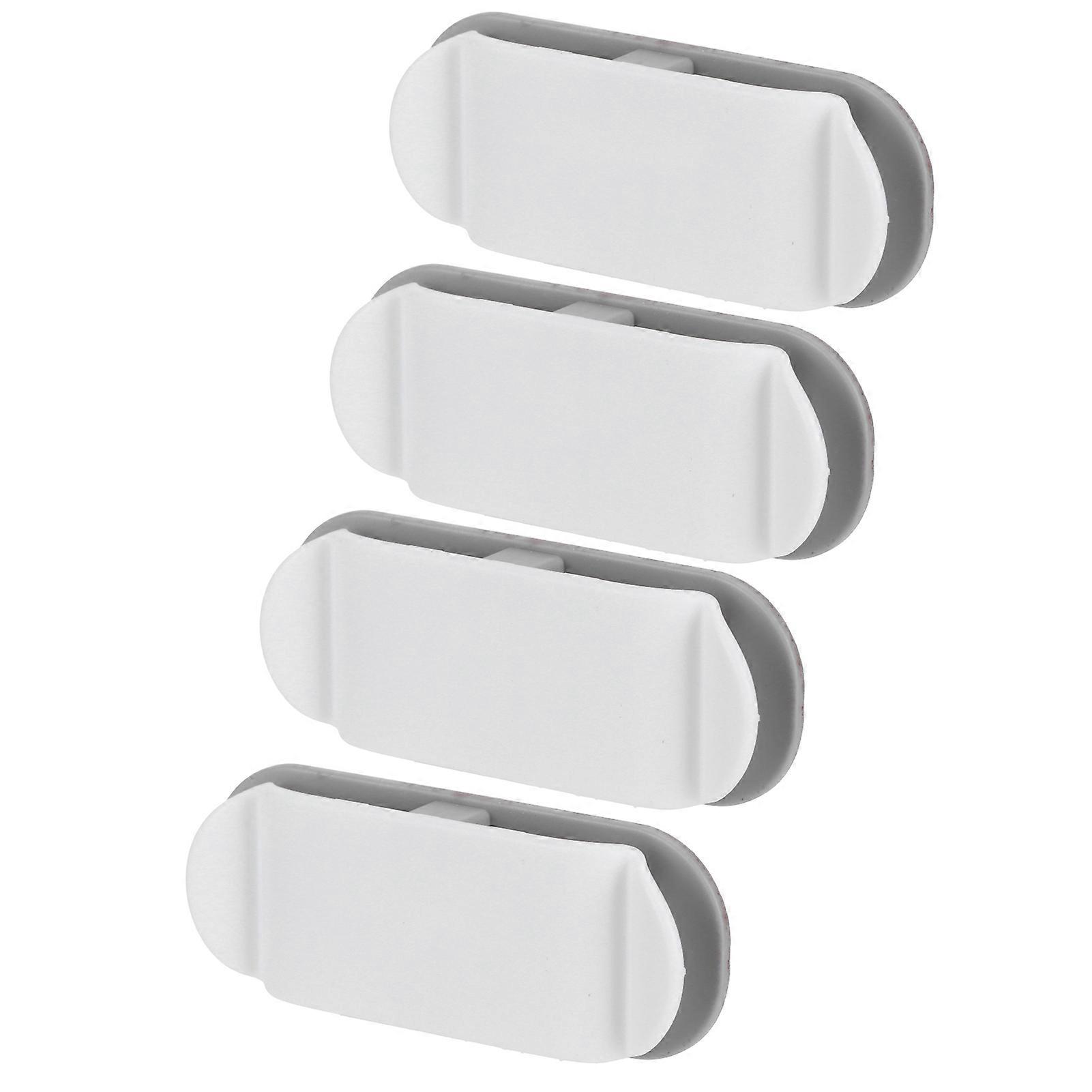 Cable Holder Clips 4Pcs for Home Office Wire Organizer Data Line Multifunction