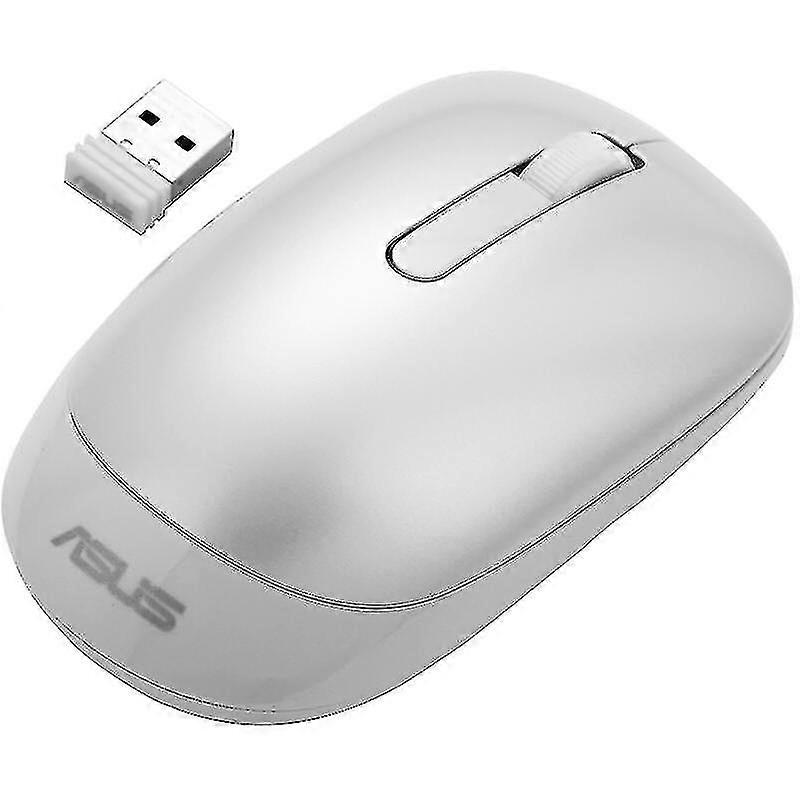 Computer accessory sets asus wt205 2.4ghz wireless 1200dpi optical mouse with receiver storage bin white