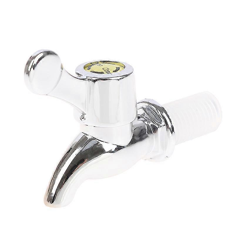 Vinflaskkran i silver glas - 17mm diameter - 1 styck