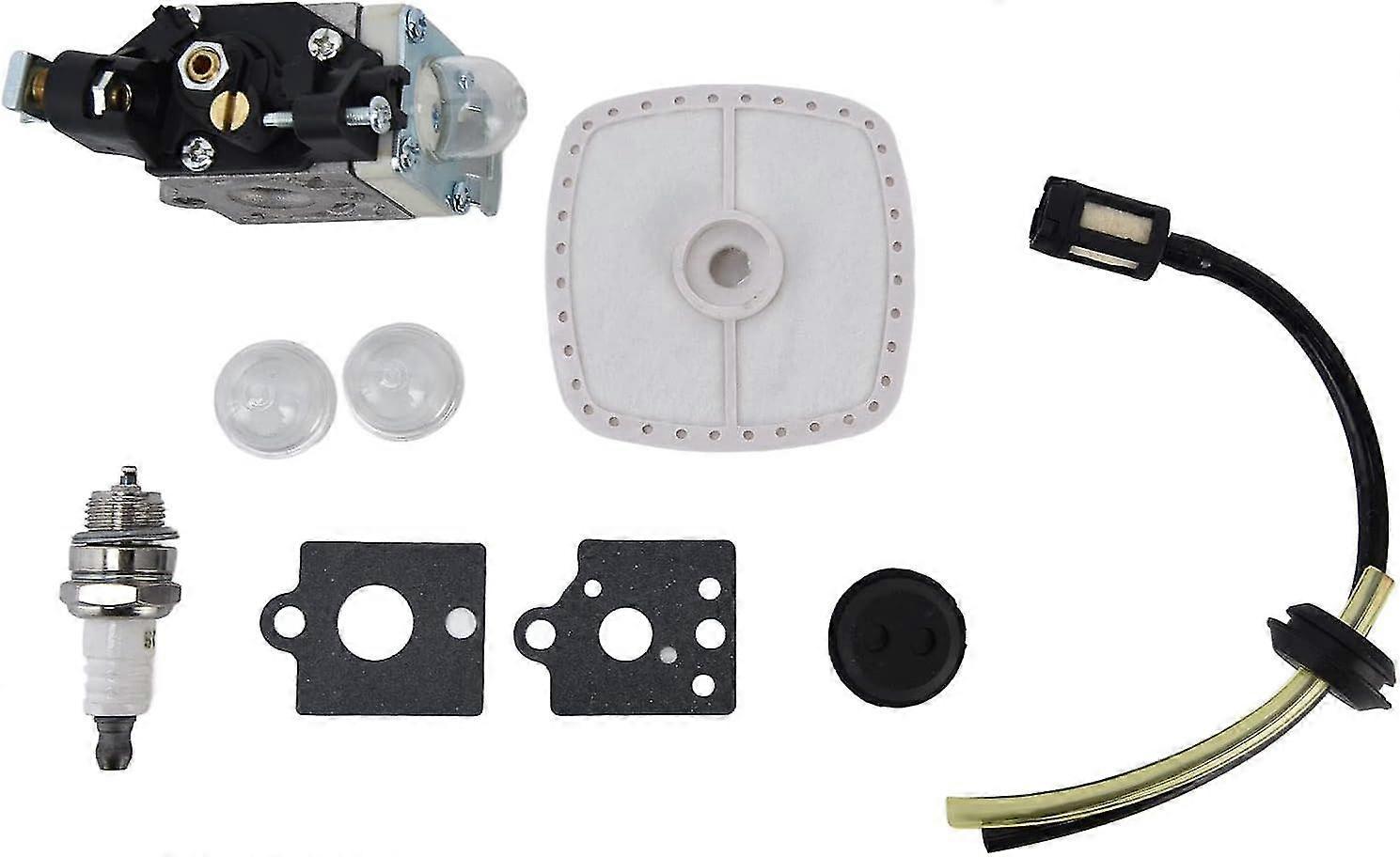 Carburetor Replacement Kit for A021001590 PB?251 PB?255 PB?255LN ES?25, Lawn Mower Carburetor with Primer Bulb and Fuel Filter