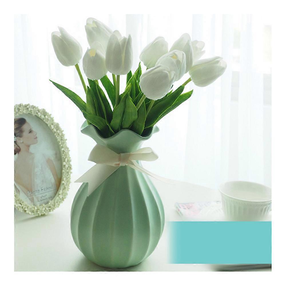 Ceramics Vase Artificial Flower