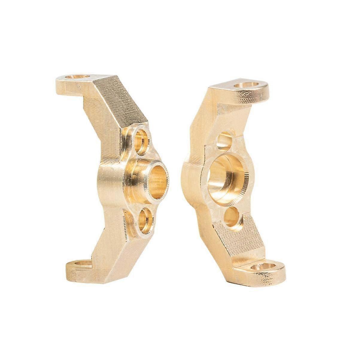 2 Pcs For 1/18 Trx4m Mini Off-road Vehicle Brass Block C 1/18 Model Fitting Rc