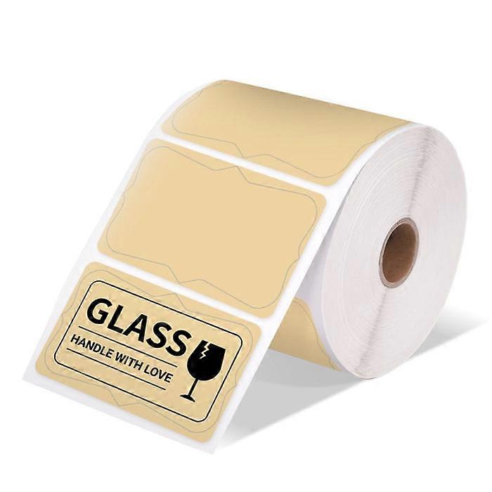 Shipping Label Sheet for PM-241BT/ PM-246S/ D520BT Circular Direct Thermal Printer Label for Logo Design, Name/Price Tag