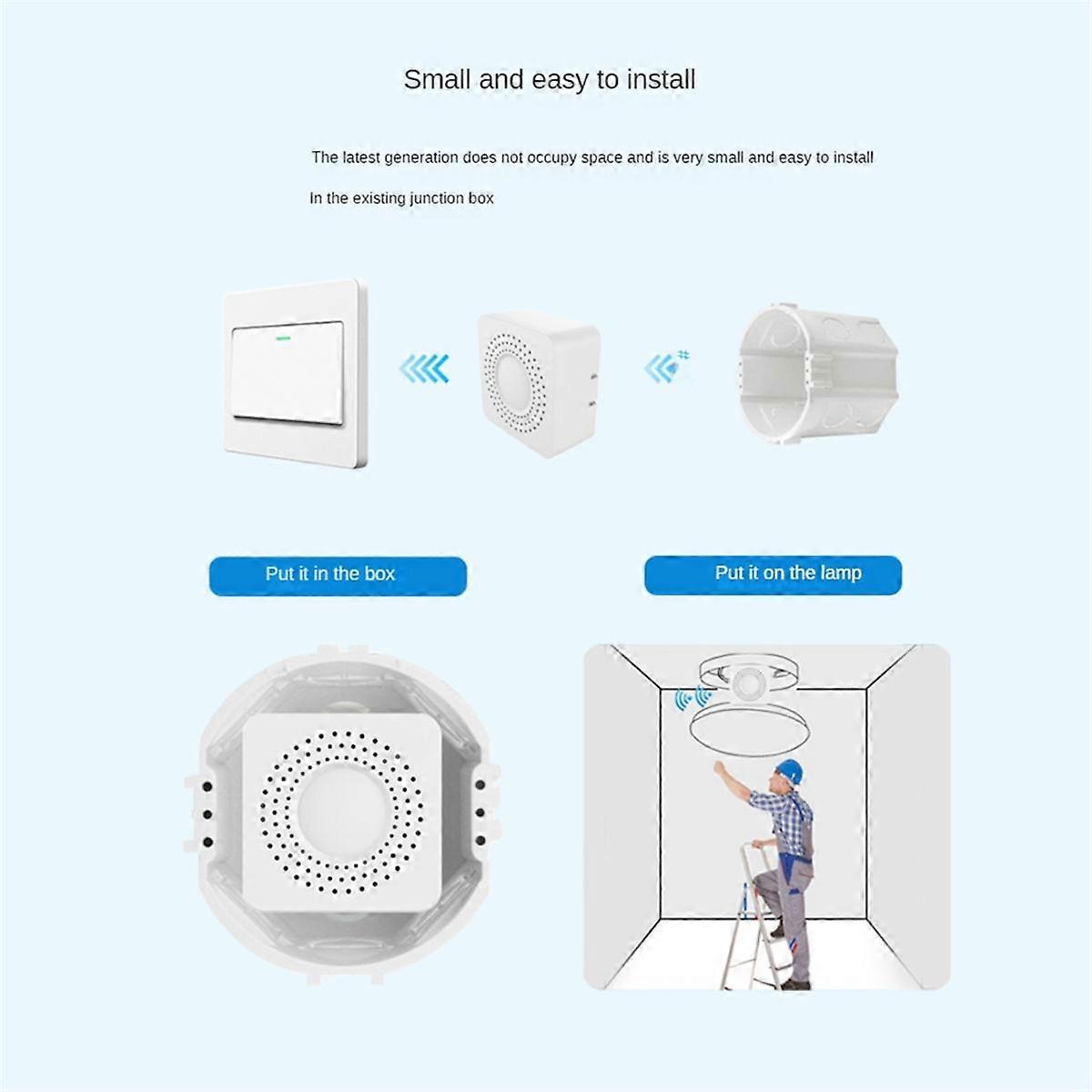 16A WiFi Mattre Smart Switch with Power Metering Mini Smart Breaker Smart Life Control Support Goog