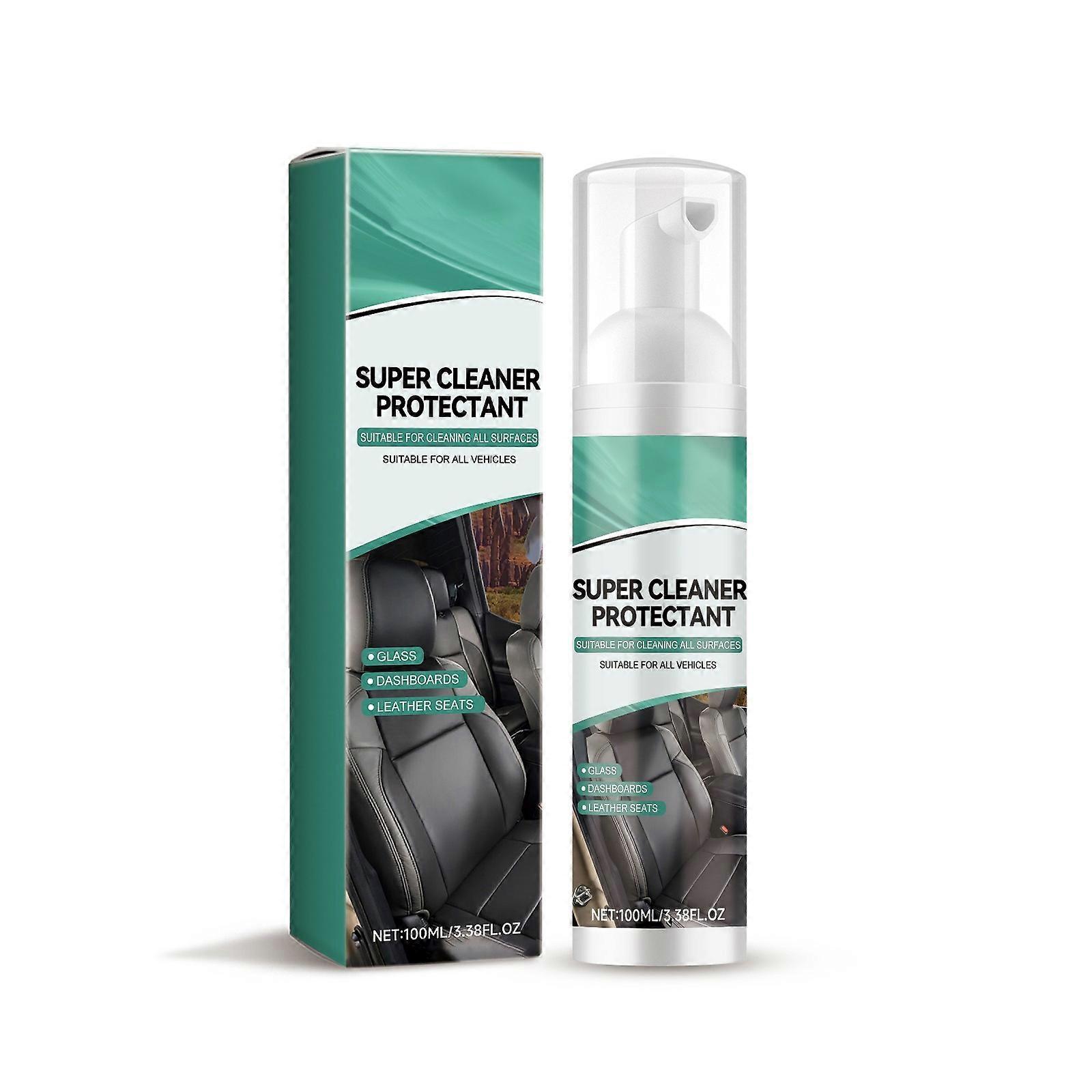 Effectively Clean Ups Stubborn Stains Suitable For Leather Fabric Seats Making Every Place Look Brands New 100ml