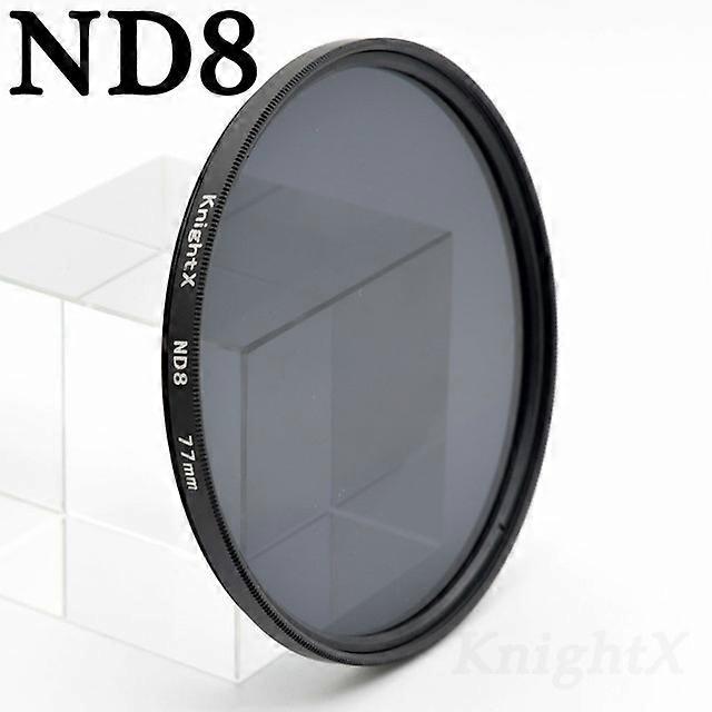 KnightX ND2 ND4 ND8 ND16 ND FILTER for Nikon D3100 D3200 D5200 D7100 for Canon 1100d 1200D 49mm 52mm 55mm 58mm 62mm 67mm 72 77mm
