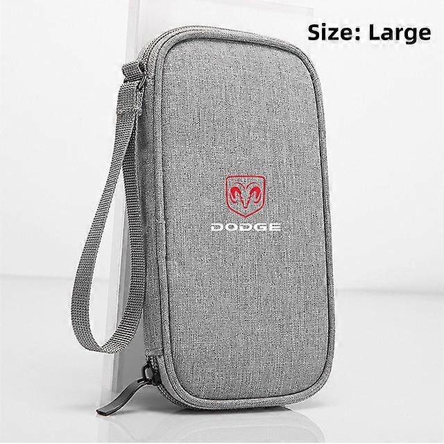 Waterproof Car key car drivers license USB Earphone Storage bag for Dodge SXT Challenger RAM 1500 Charger Avengr Durango Calibe