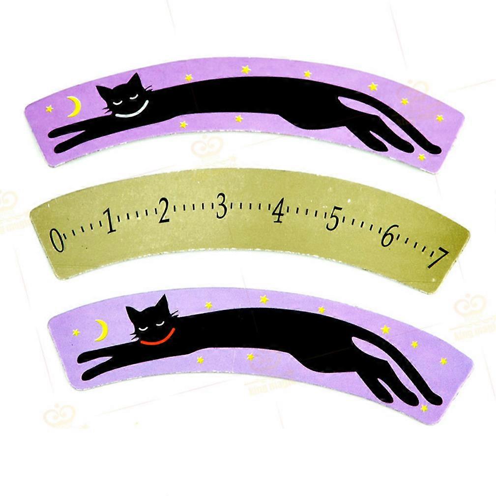 Long-Short Cat illusion Trick Paper Magic Card Magic Tricks
