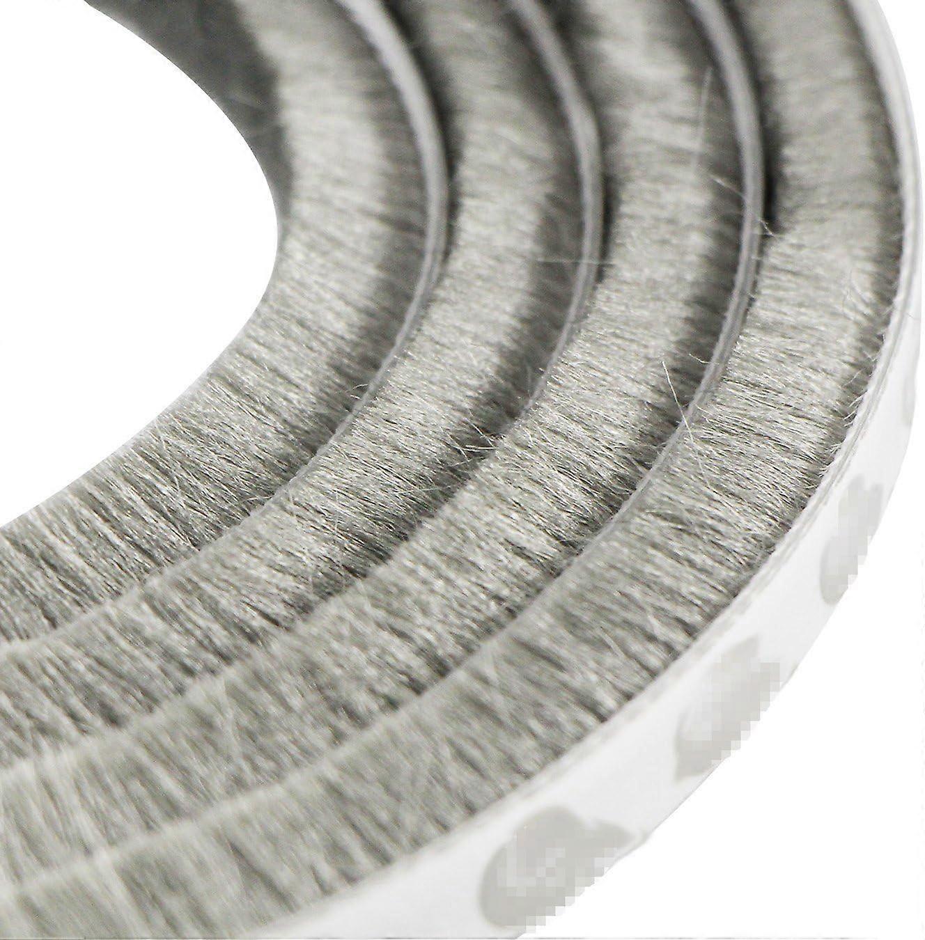 9mm x 9mm Self Adhesive Dust Brush Strip for Movable Windows and Doors
