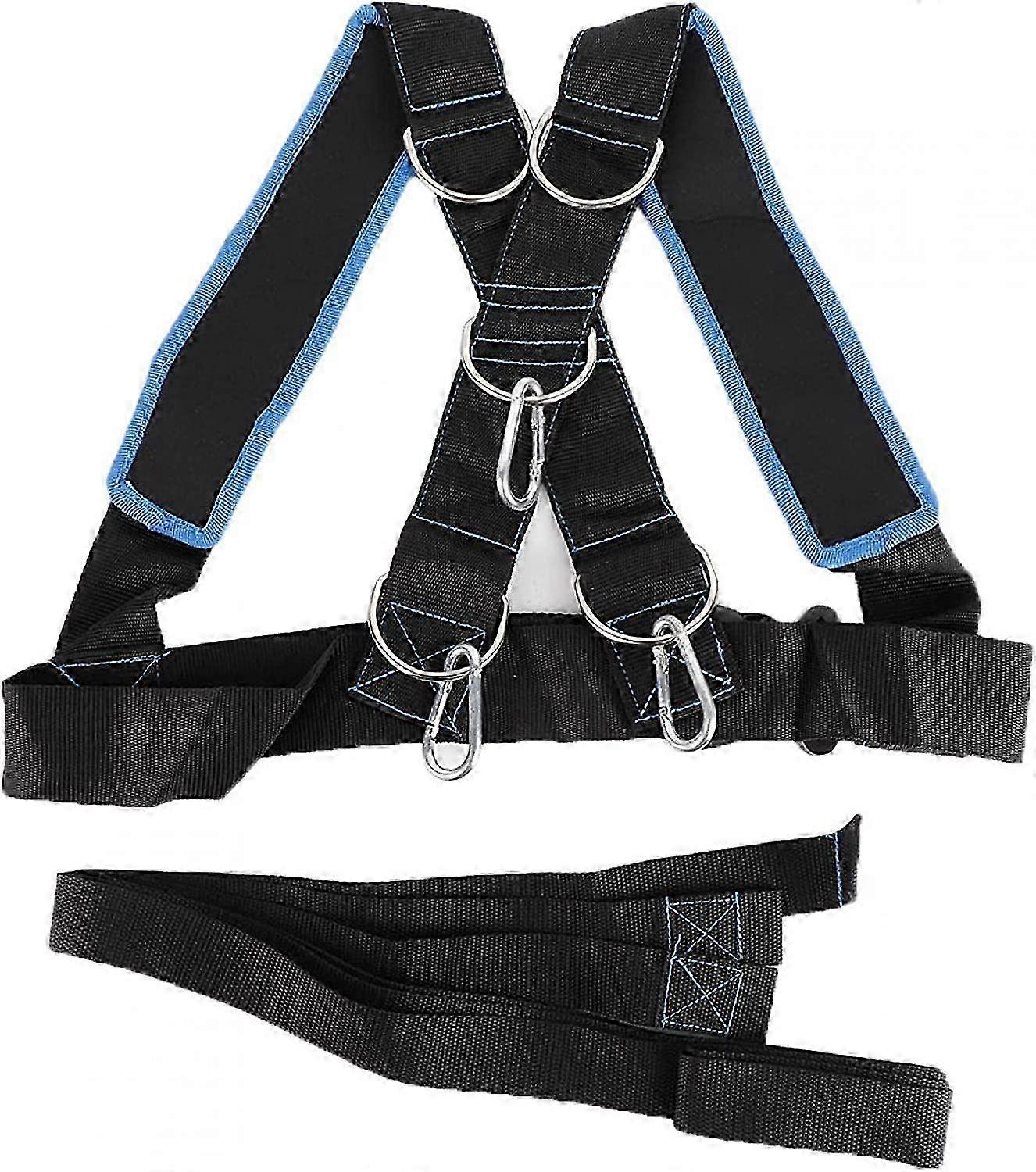 Resistance Bungee Band, Run Resistance Belt Resistance Bungee Band Running Speed Strength Training Kit for Improving Speed, Stamina and Strengthblue&b