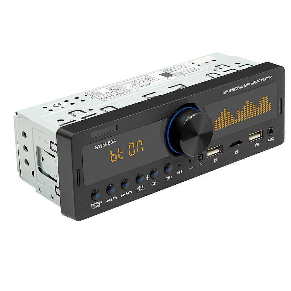 1Din Car Radio Multimedia Handsfree MP3 Player FM AM Audio 12V USB/SD/AUX Input In Dash Locator Auto Stereo Head Unit