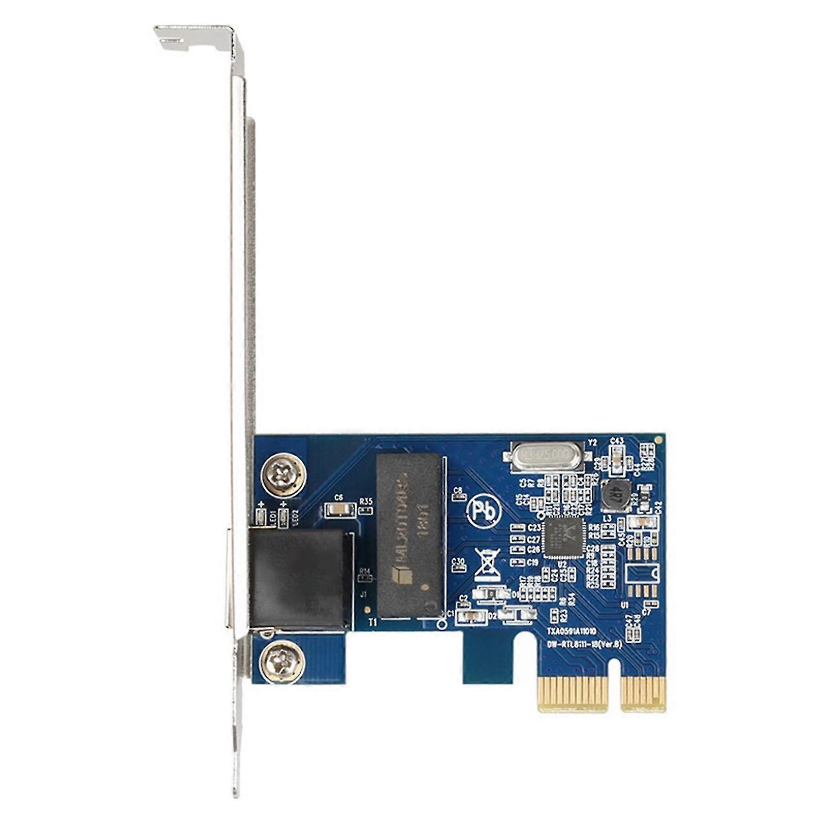 Pcie Gigabit Network Card Lan Network Controller Card Rtl8111f Chip