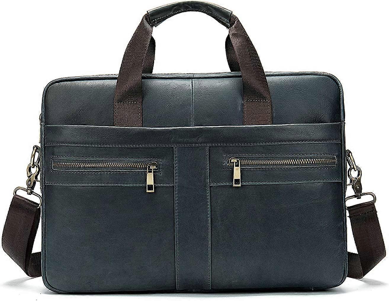 Portföljer Axelväskor Läder Crossbody Väskor Herrväskor