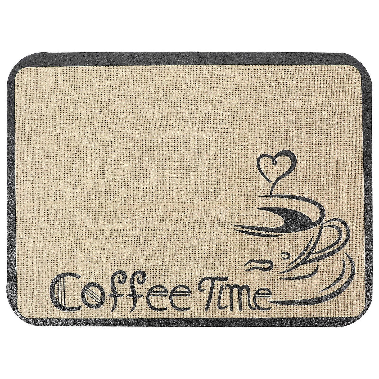 Counter Mat Absorbent Dish Drying Mat Quick Dry Coffee Machine Mat Large Drying Mat