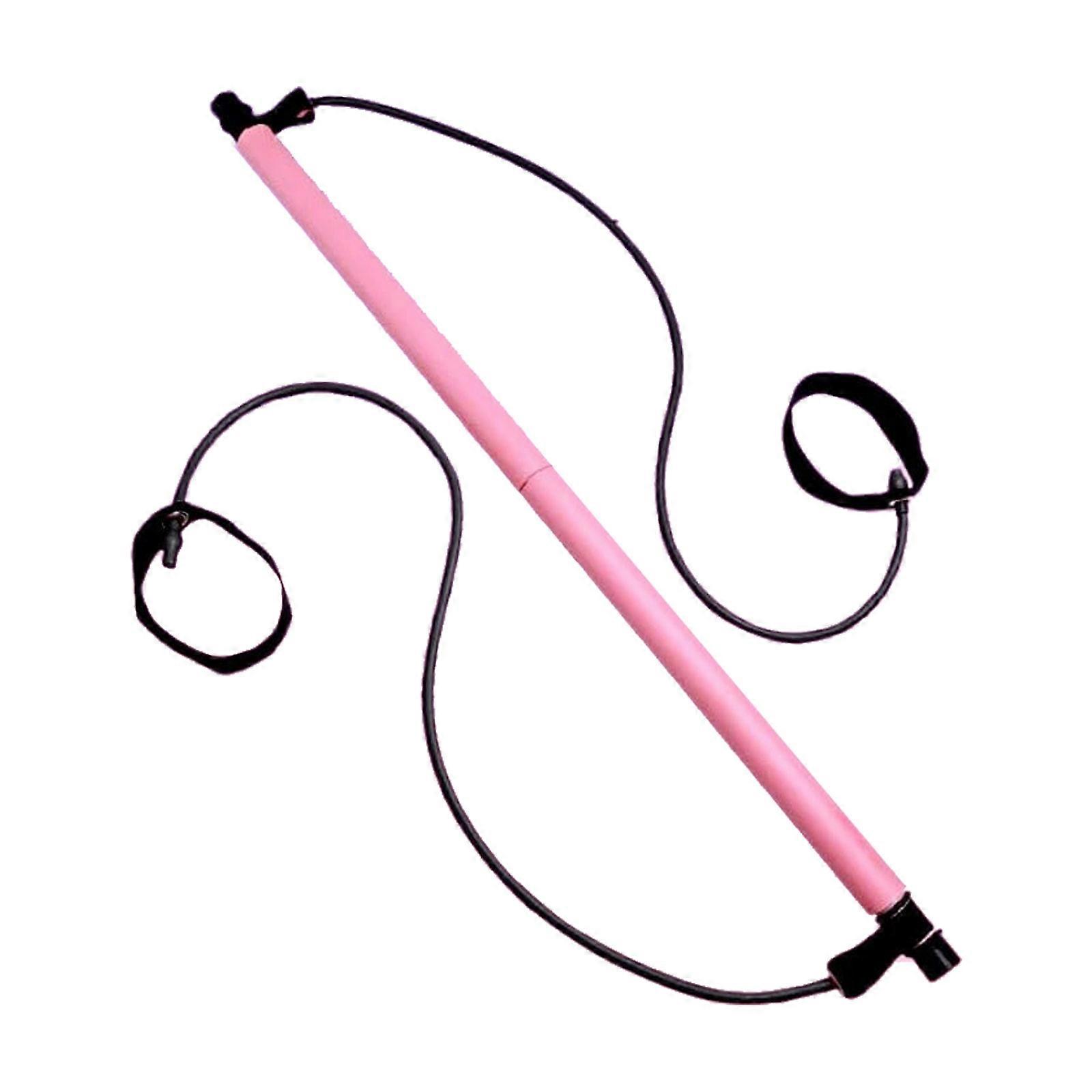 Portable Pilates Bar Kit Yoga Gym Stick Exercise Trainer