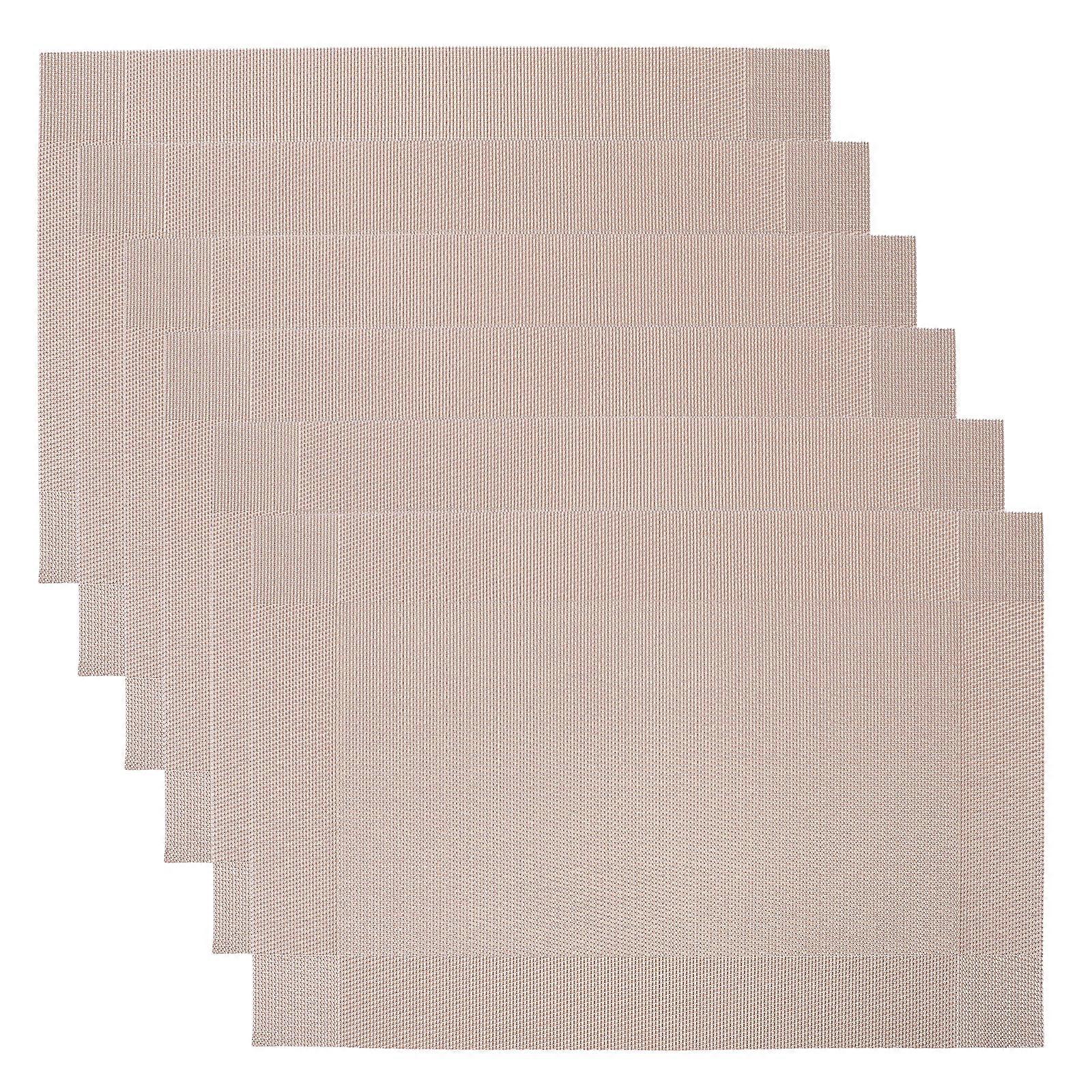 6pcs Placemats Kitchen Table Decor Placemats Sets Dining Table Decorations Centerpieces