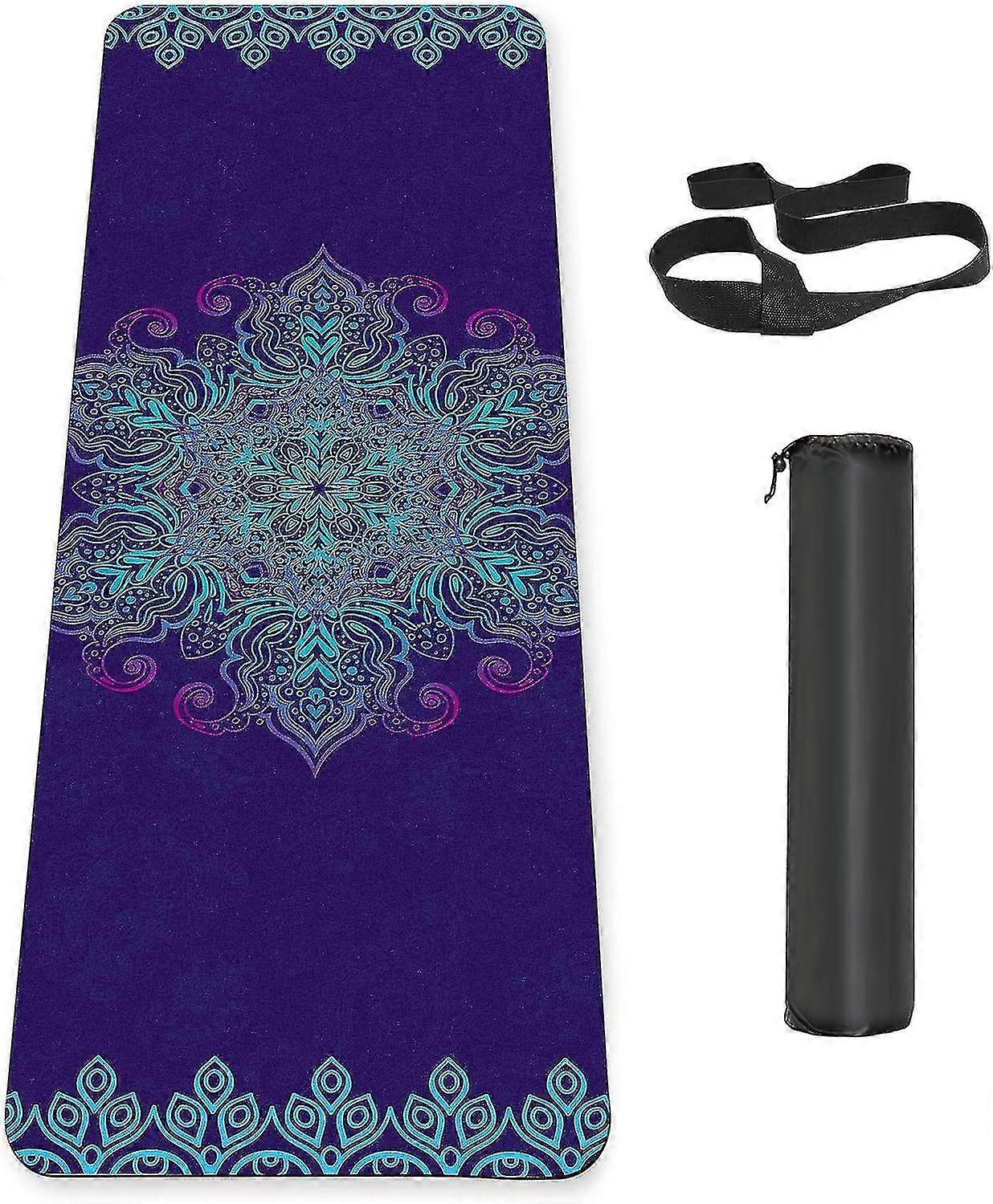 Non Slip Yoga Mat TPE Workout Mat