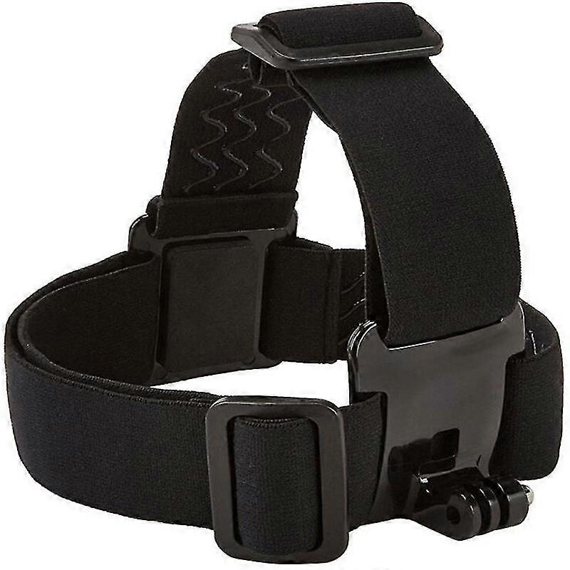 Waterproof Elastic Head Harness, Strap, Mount, Compatible With Gopro And Most Action Cameras2pcsblack