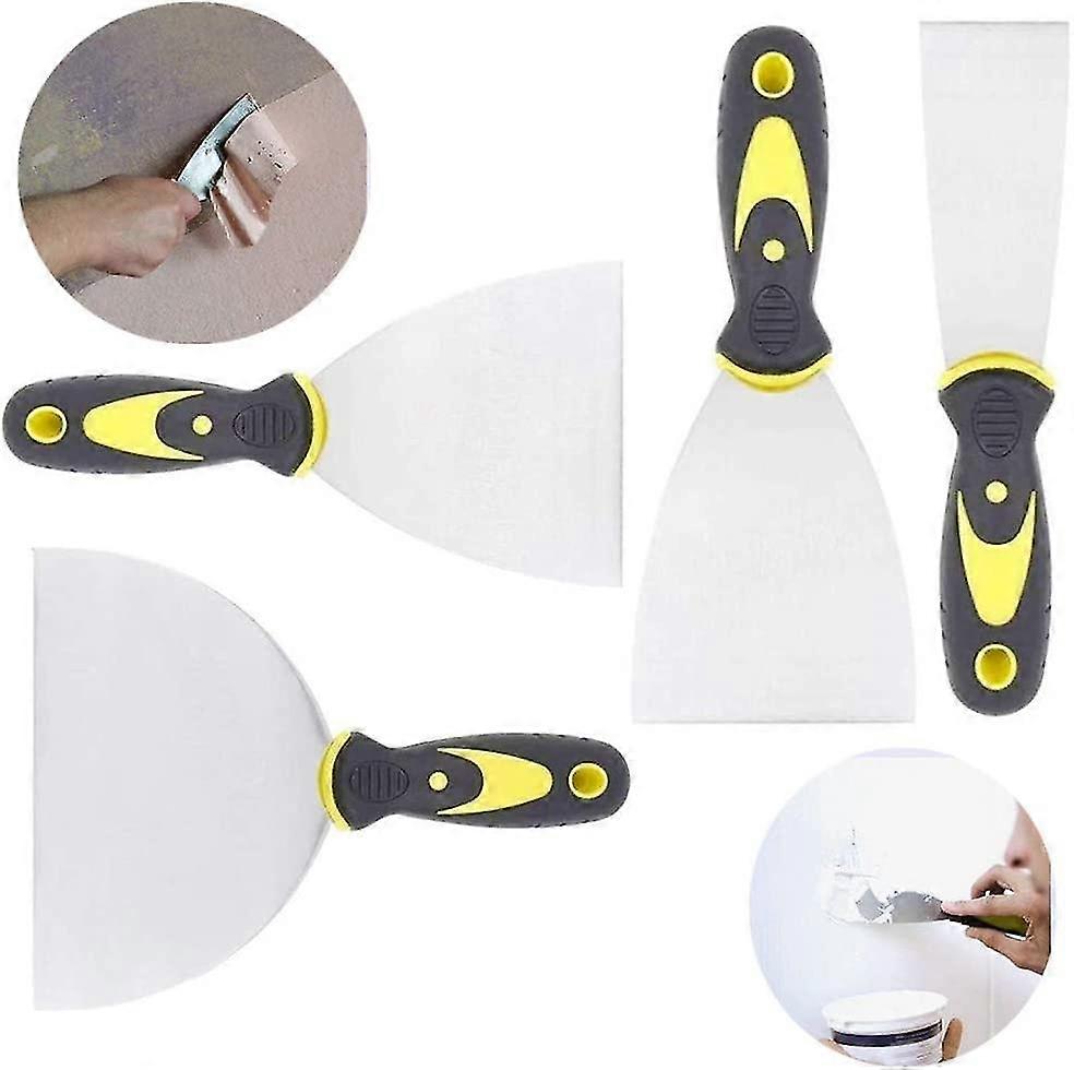 4 Pieces Putty Knives For Wall