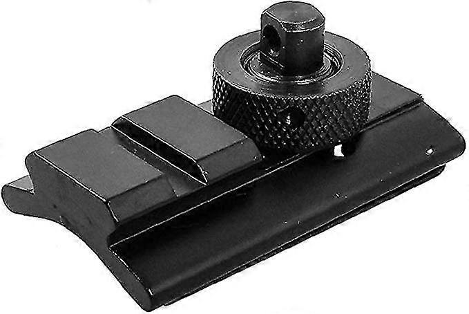 Adapter Rail Mount Swivel Stud Mount Adapter Sling Swivel Stud Mount Adapter Black(2pcs, Black)