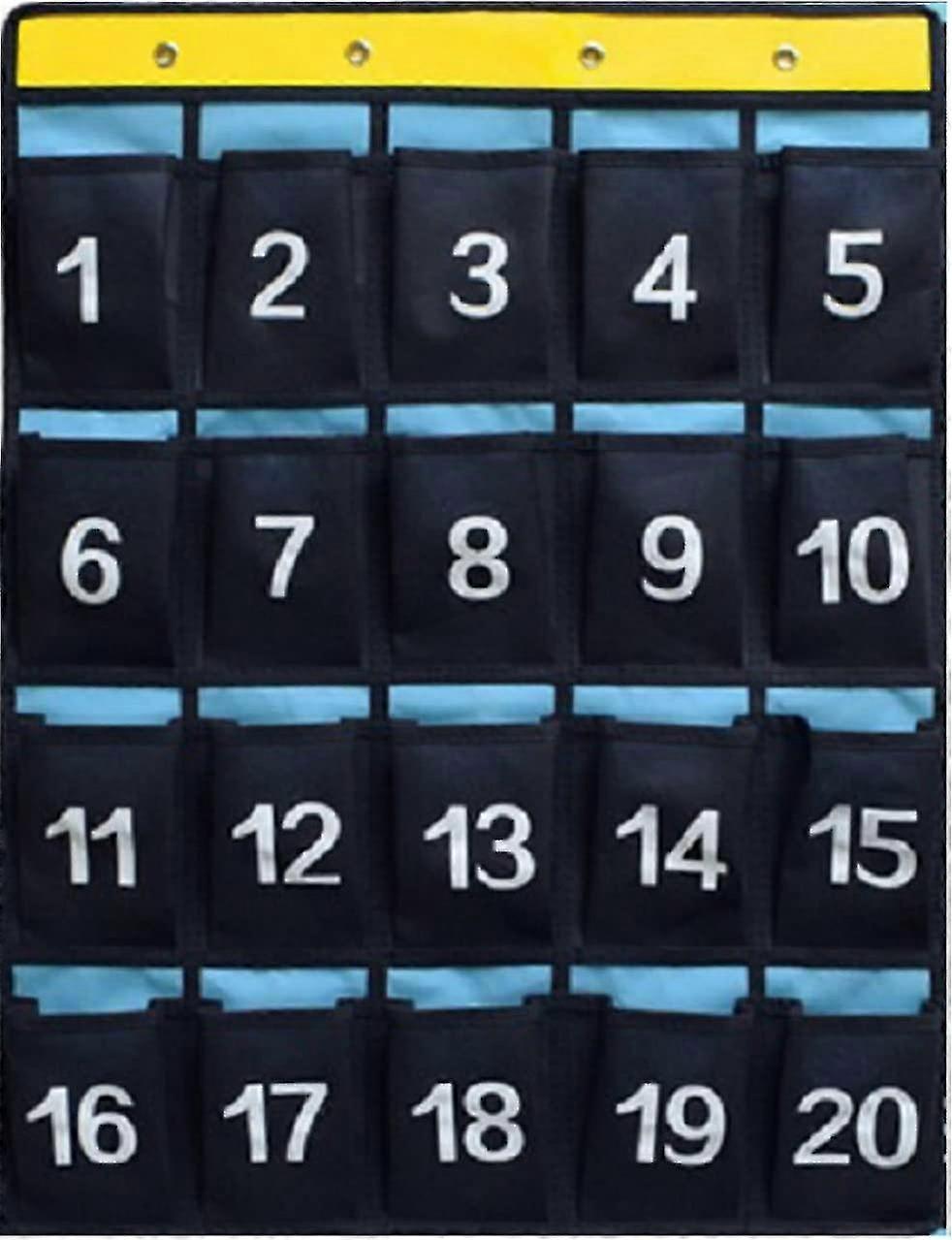 Numbered Izer Pocket C For Cell Phs Calculators Hs (36 Pockets)