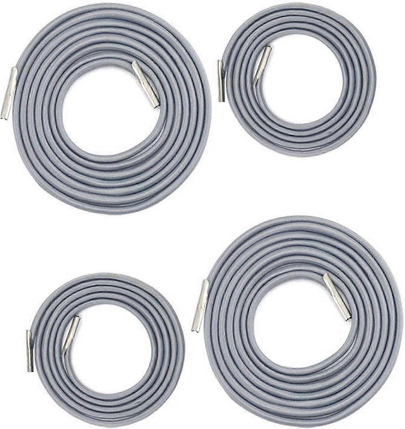 Ersatz-Universal-Elastikseil für Relaxsessel, Loungesessel, Schwerelosigkeits-Klappstuhl, Bungee-Relaxsessel (2 x 2,2 m + 2 x 1,4 m dunkelgrau)