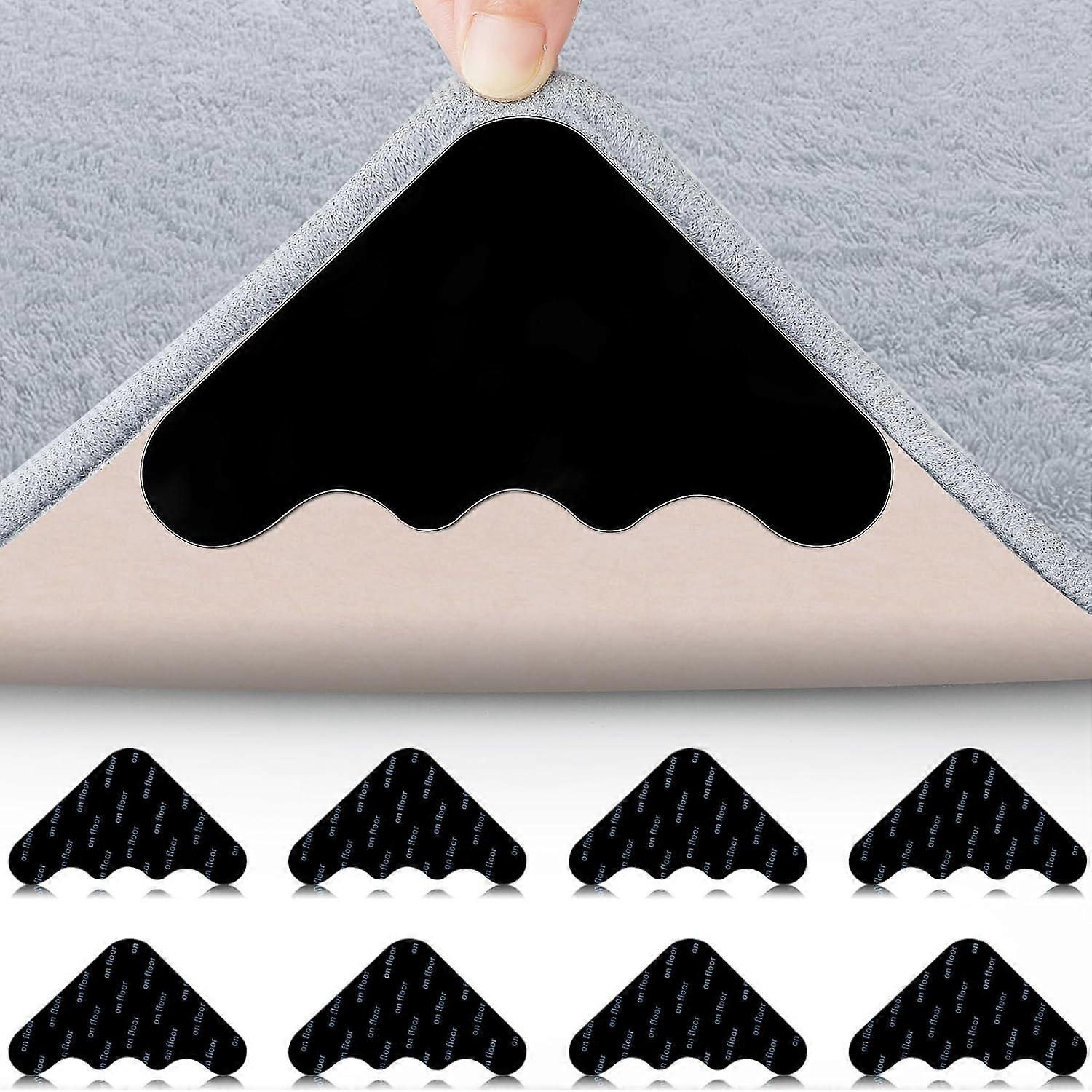 8PCS Rug Pad Grippers Cloud Shaped PU Nano Non Slip Rug Pad Carpet Fixed Sticker, 115mm*85mm