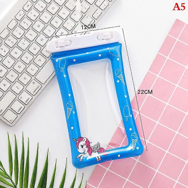Waterproof Bag for Mobile Phone Sealed Floating Inflatable Airbag Touch Screen