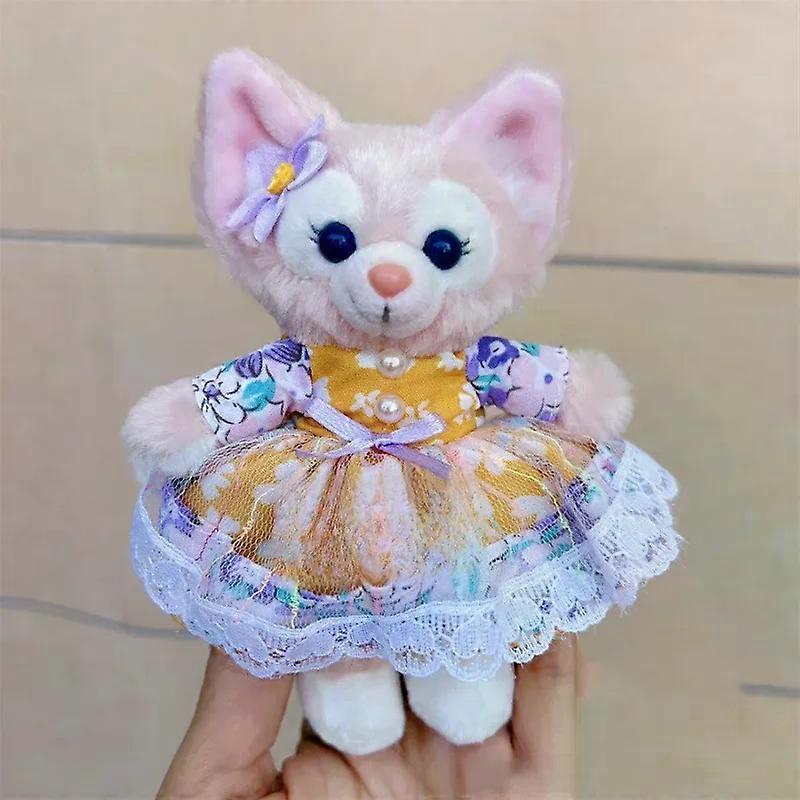 لينا بيل ديزني فوكس سلسلة المفاتيح - أفخم لعبة دمية سحر لحقيبة الظهر والكتف - ملحق لطيف لمحبي ديزني هدية عيد الميلاد