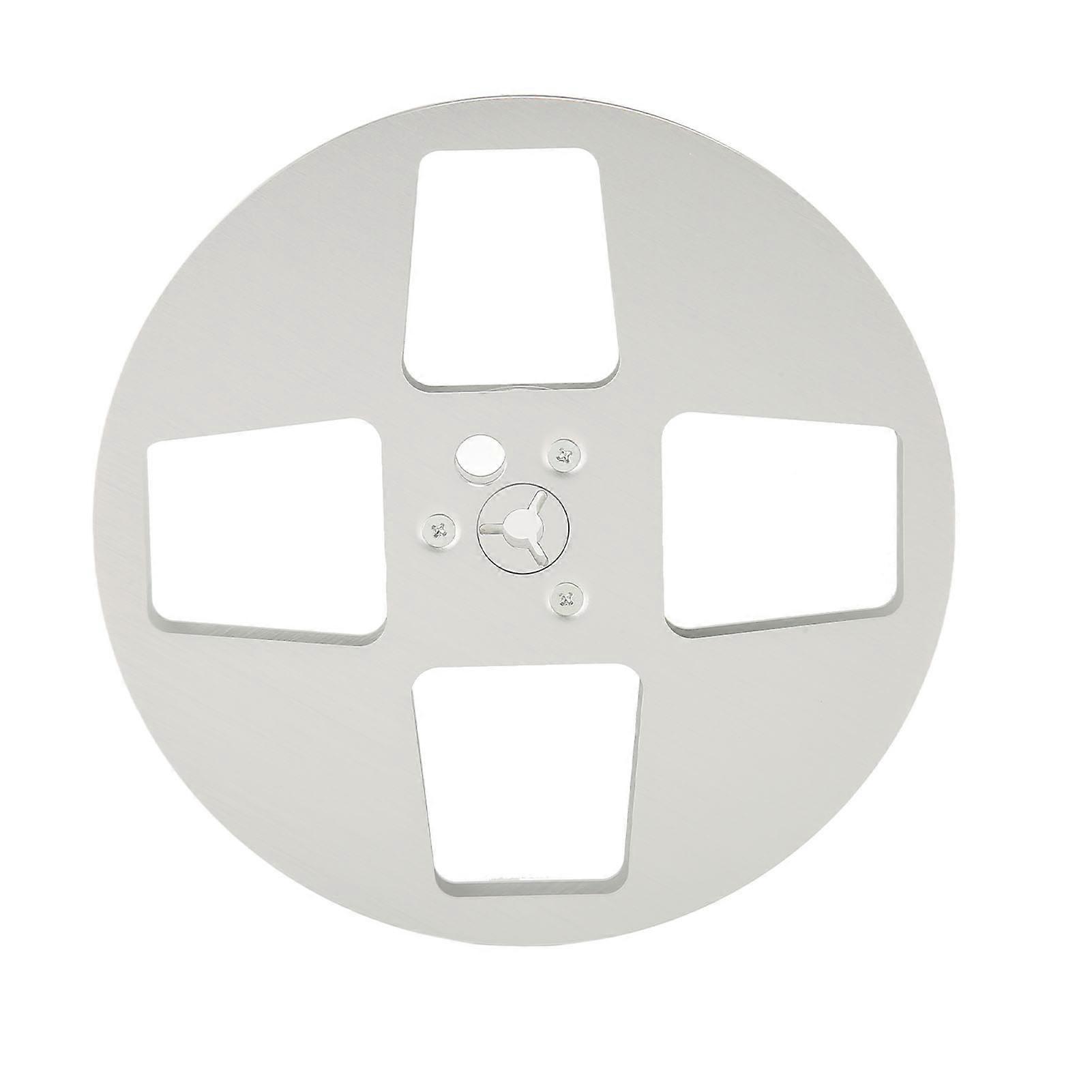 NAB-Compatible 7 Inch 4-Hole Empty Tape Reel for Takeup and Playback
