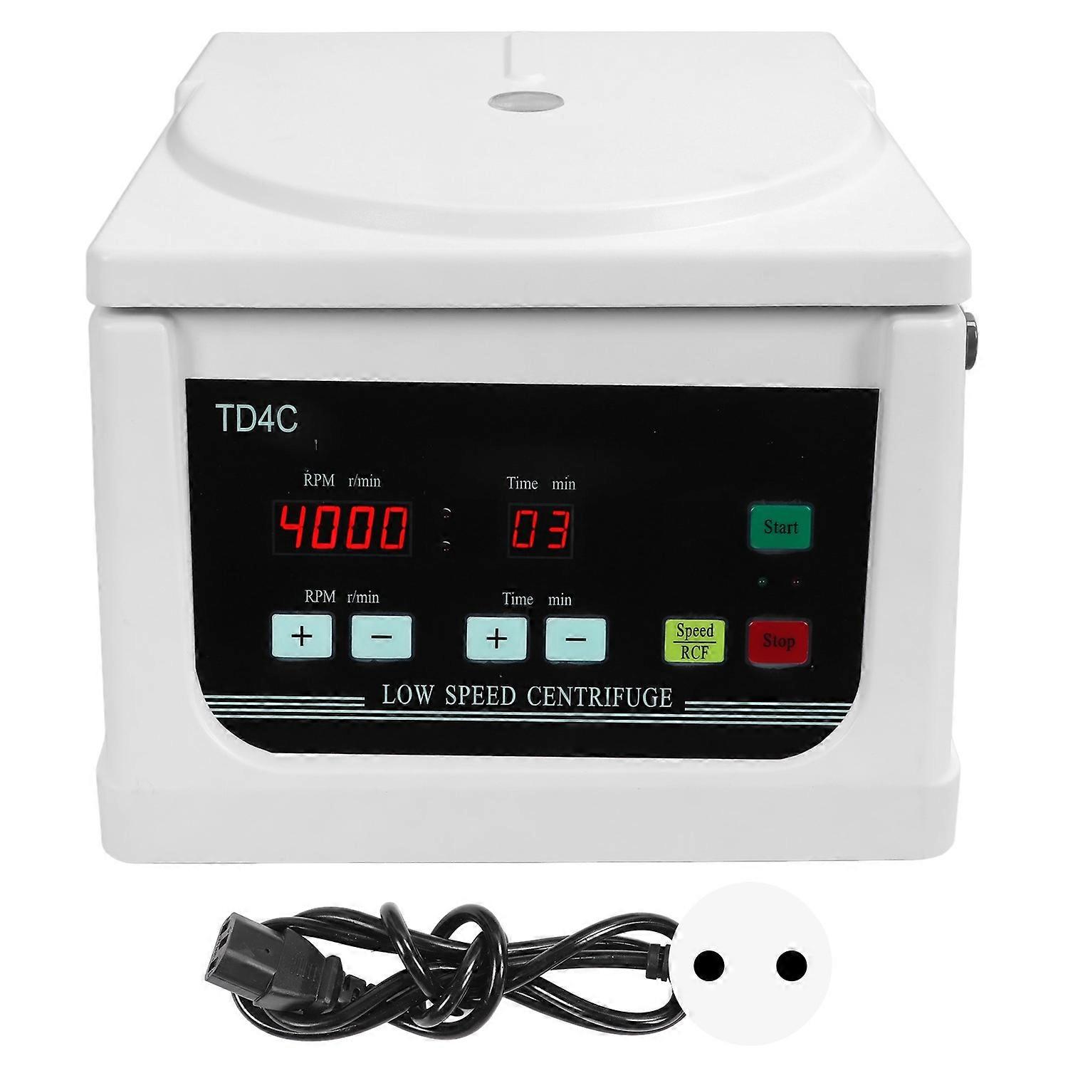 Centrifugeuse de bureau 2200xg 4000r / min Centrifugeuse de laboratoire à écran LCD avec minuterie pour