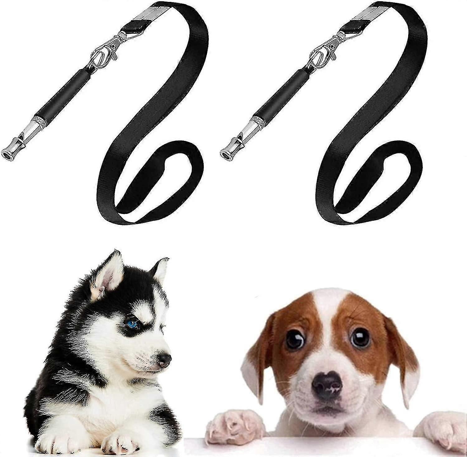 2ピース犬笛、超音波犬笛、超音波犬笛付き