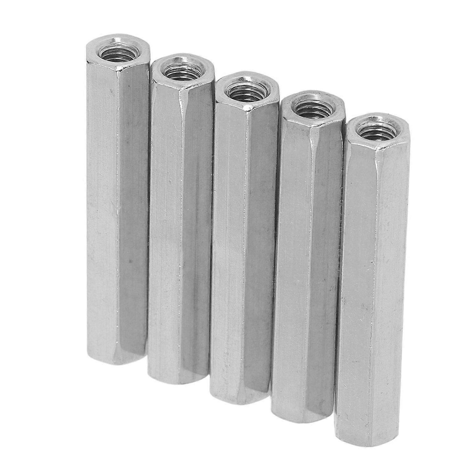 hex coupling nut stainless steel hex coupling nut 5 Pcs Hex Coupling Nut M8x1.25