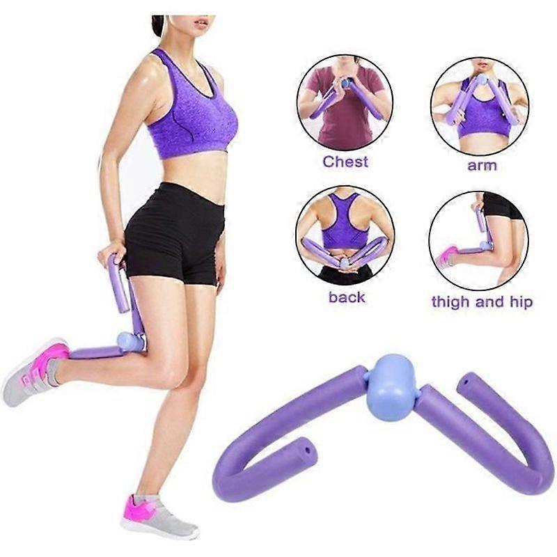 Chest, Arms and Thighs Muscle Building Machine Purple