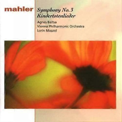 Symphony No. 3 Kindertotenlieder (Maazel Vpo) CD 2 discs (2002)
