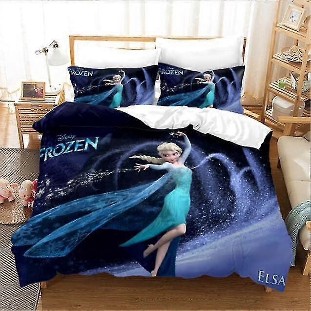 Nové Frozen povlak na přikrývku Dva nebo Tři kusy povlečení BSSM