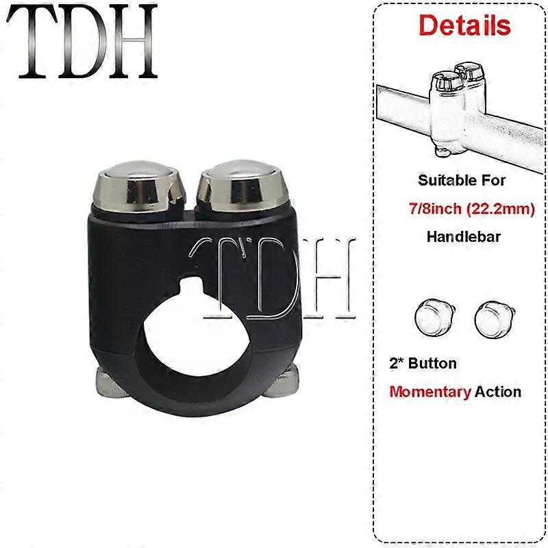 Motorcycle 22mm 25mm Handlebar Switch Turn Signal Light Horn Hand Control 2/3 Button Switch for Harley Yamaha Chopper Bobber