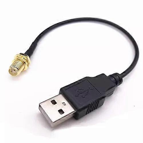 SMA ذكر أنثى إلى USB بيانات الكمبيوتر اقناع سلك موصل كابل محول