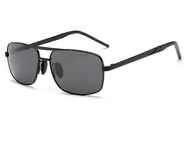 2022 New Metal Trend Polarized Sunglasses Aviator Sunglasses Double Beam Toad Mirror Square Sunglasses