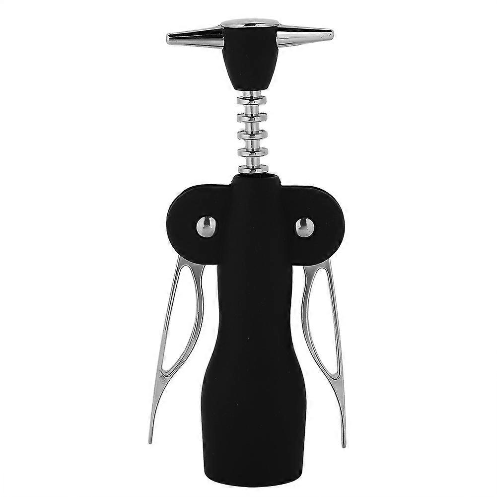 Red Wine Bottle Opener, Waiter's Wing Corkscrew with Cutter Tool