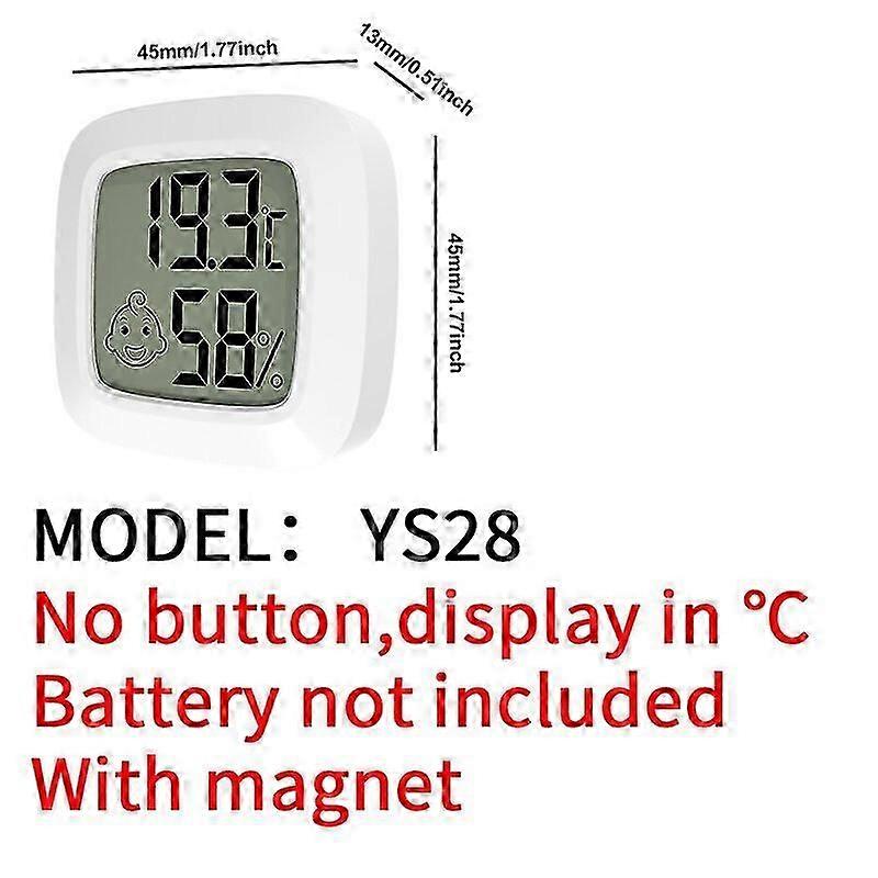 Mini Lcd Digital Thermometer Hygrometer Indoor Electronic Temperature Hygrometer Sensor Meter Electronic Household Thermometer