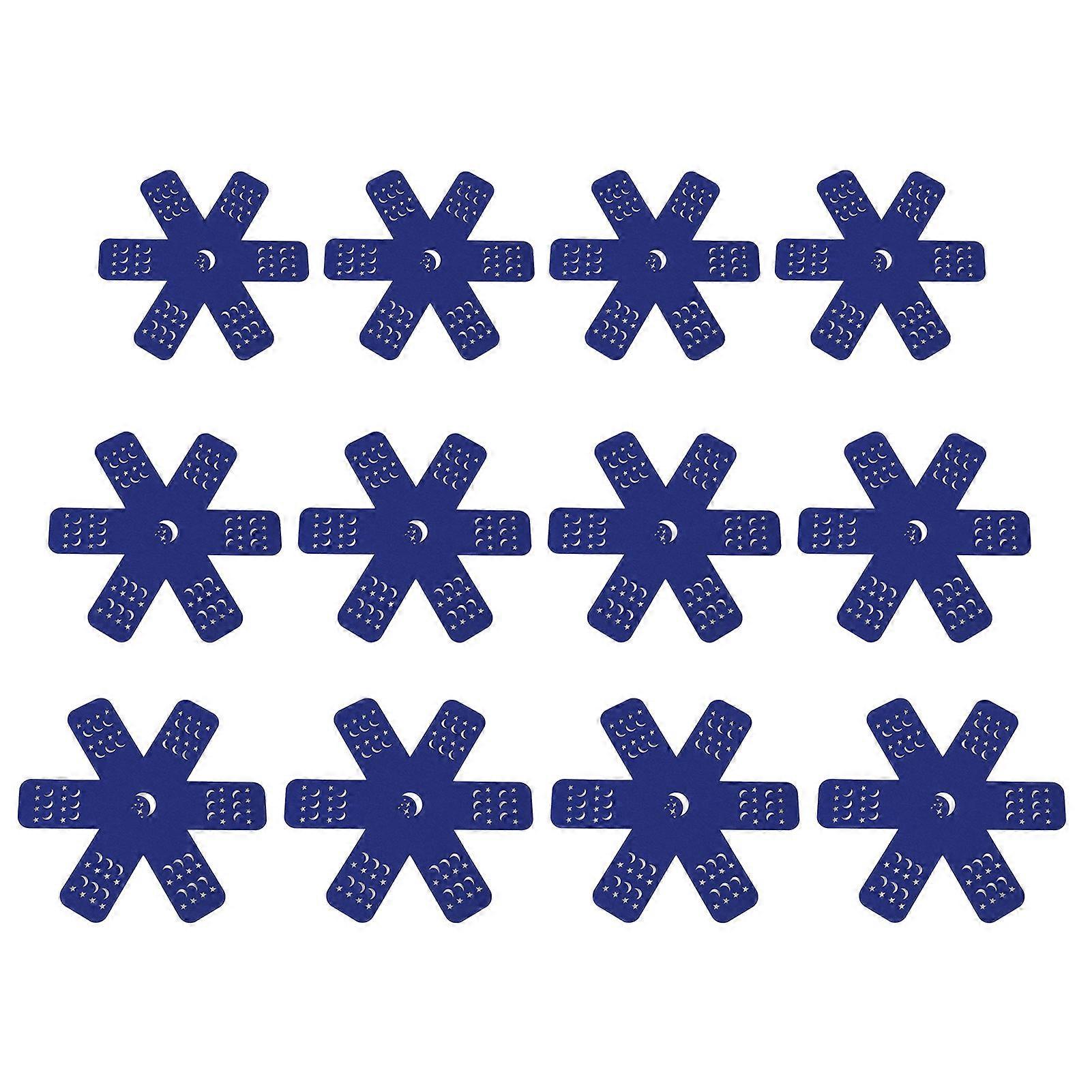 12Pcs Pan Protector Anti‑Scratch Non‑Woven Fabric Pot Coaster Mat Pad for Home